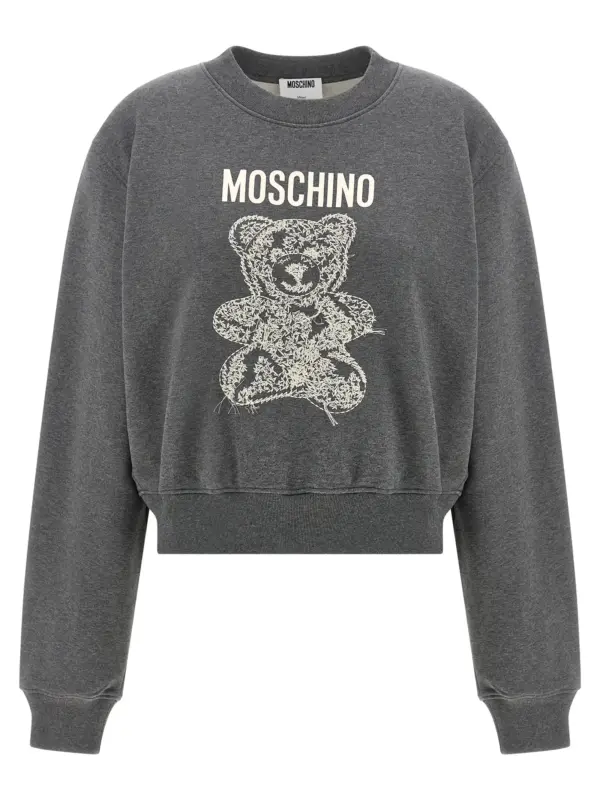 'Moschino Teddy Bear' sweatshirt MOSCHINO Gray