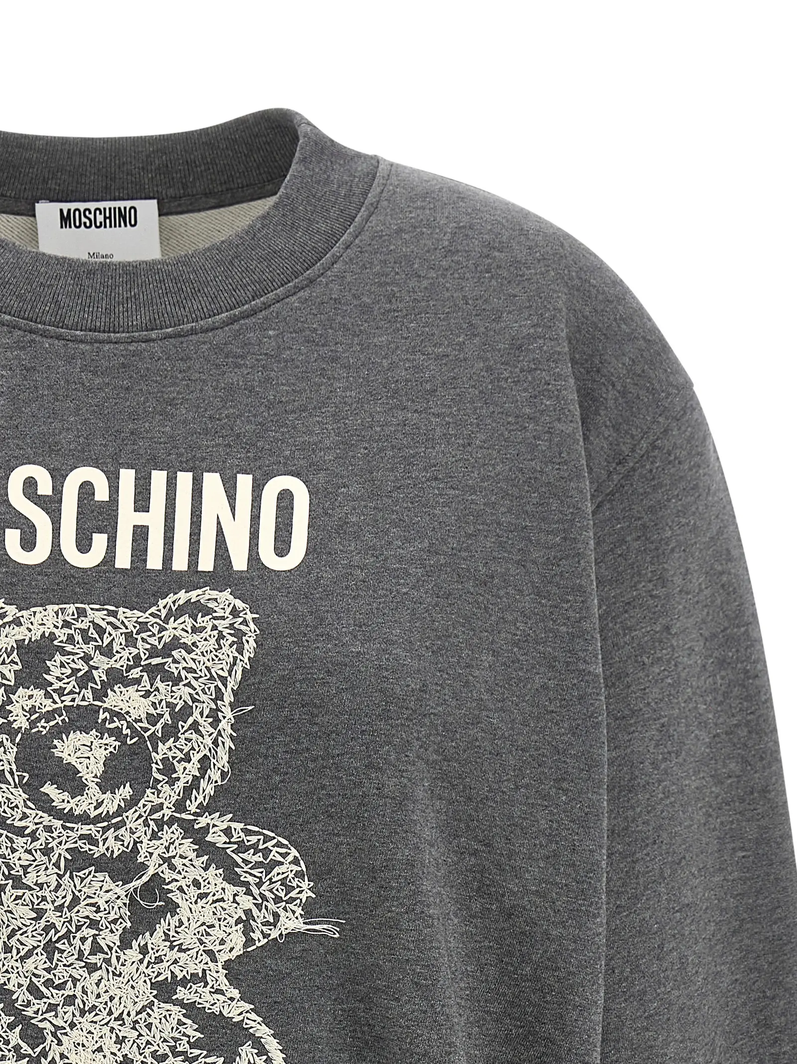 Світшот Moschino Moschino Teddy Bear Сірий 3 'Moschino Teddy Bear' sweatshirt Woman MOSCHINO Gray