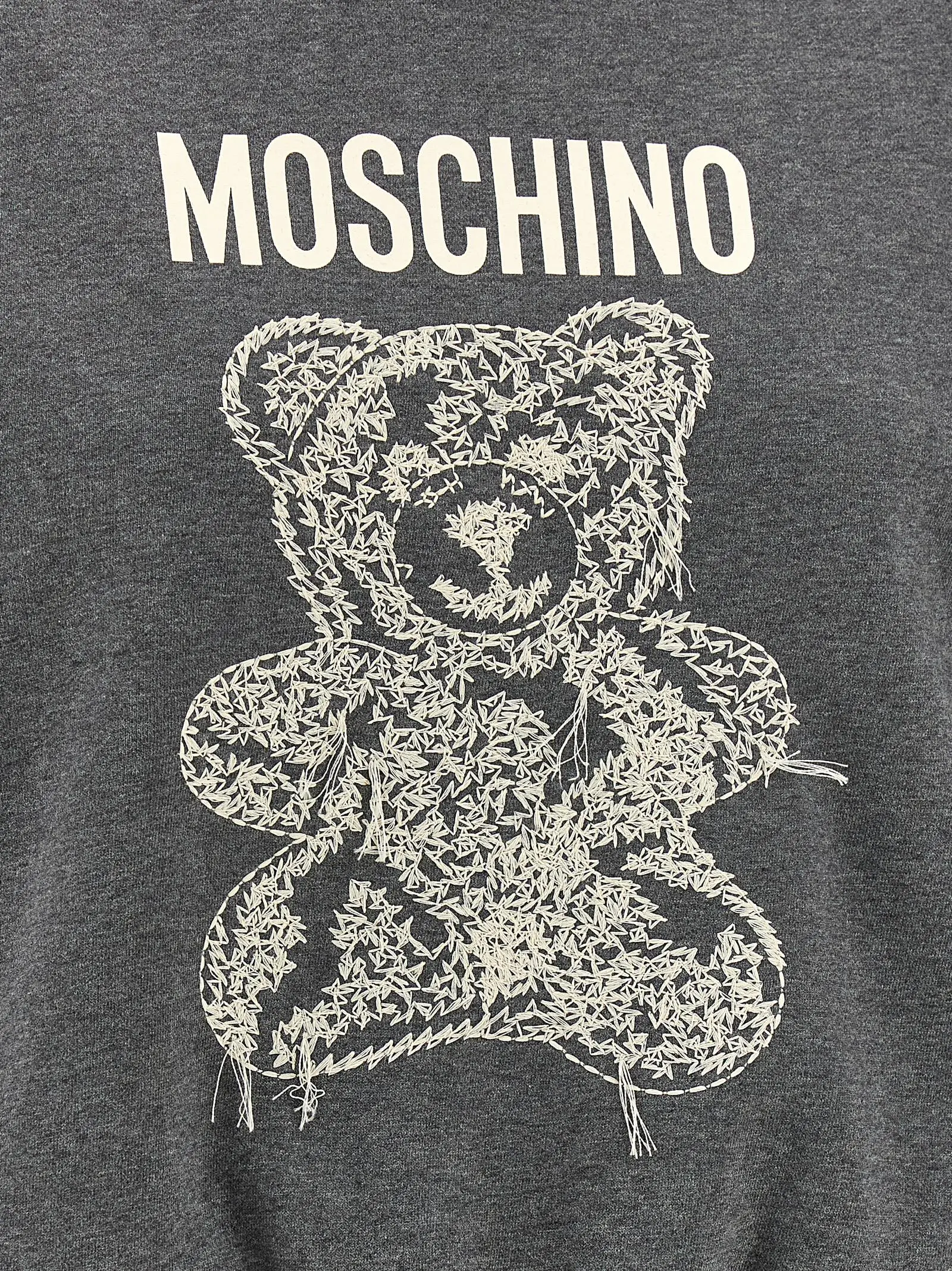 Світшот Moschino Moschino Teddy Bear Сірий 4 'Moschino Teddy Bear' sweatshirt 100% cotton MOSCHINO Gray