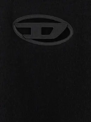 'M-Areesa-Slim' sweater 70% wool 30% cachemire DIESEL Black