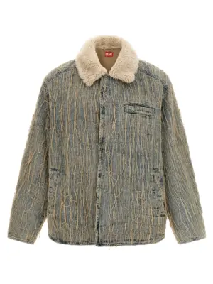'D-Ivar-S' jacket DIESEL Light Blue