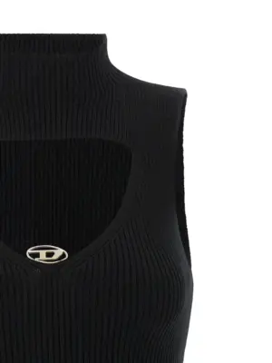 'M-Oloni short' dress Woman DIESEL Black