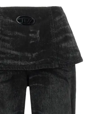 'D-Hourjian-Fsh2' jeans Woman DIESEL Black