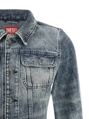 'De-Katerin' jacket Woman DIESEL Blue