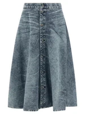 'De-Annet-B-Fsh' skirt DIESEL Light Blue