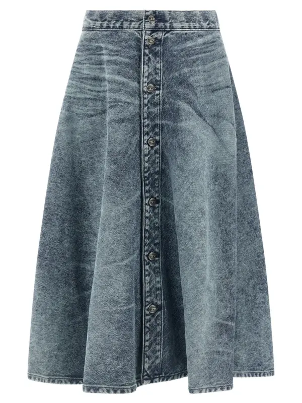 'De-Annet-B-Fsh' skirt DIESEL Light Blue
