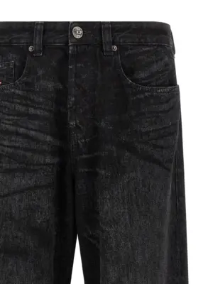 '2001 D-Macro-Fsh' jeans Man DIESEL Black