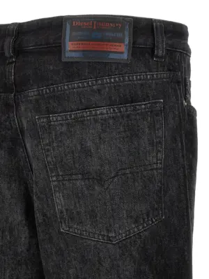 '2001 D-Macro-Fsh' jeans 80% cotton 20% ca DIESEL Black