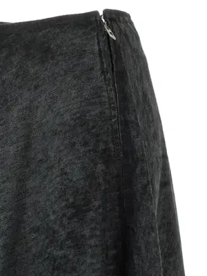 'De-Hannie-Fsh' skirt 80% cotton 20% ca DIESEL Black