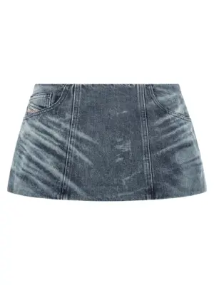 'De-Nora' skirt DIESEL Light Blue