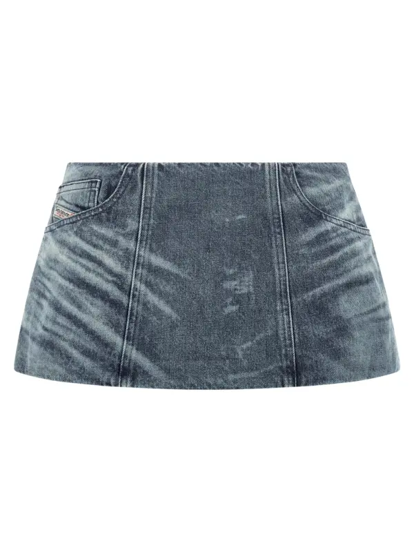 'De-Nora' skirt DIESEL Light Blue