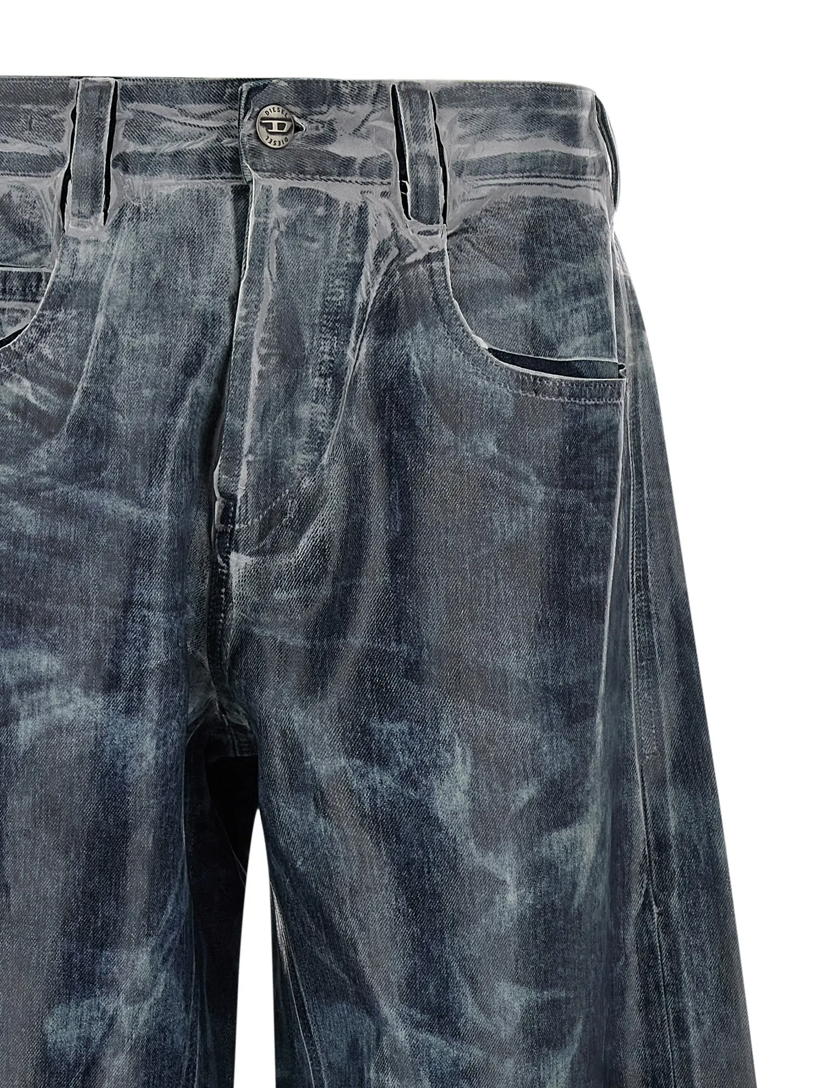 Джинси Diesel 1997 D-Enim-Muc-Fsh1 Сині 3 '1997 D-Enim-Muc-Fsh1' jeans Man DIESEL Blue