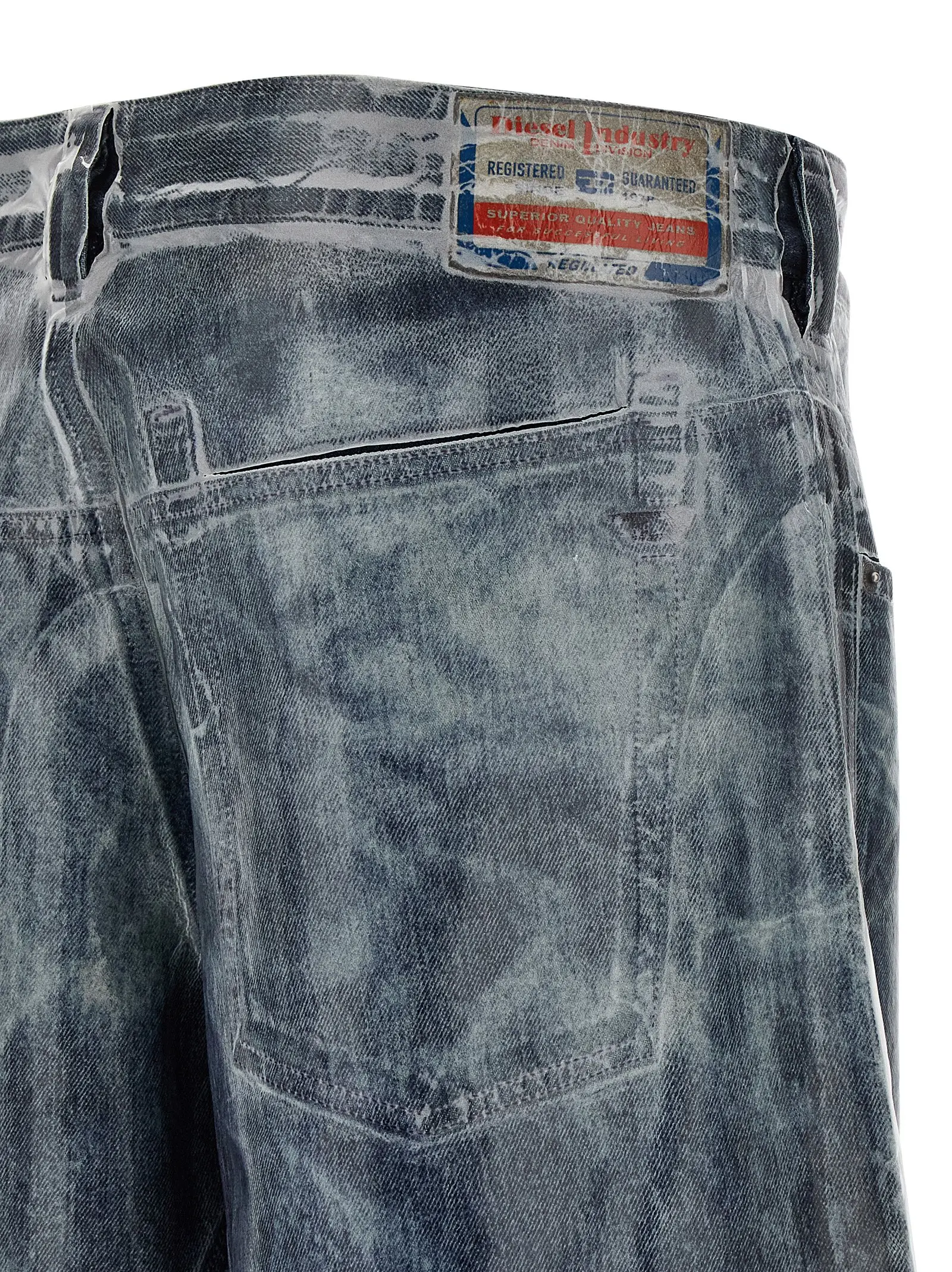 Джинси Diesel 1997 D-Enim-Muc-Fsh1 Сині 4 '1997 D-Enim-Muc-Fsh1' jeans 80% cotton 20% ca DIESEL Blue