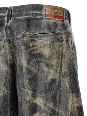 '1997 D-Enim-Muc-Fsh1' jeans 80% cotton 20% ca DIESEL Gray