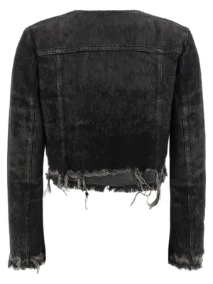 'De-Graffy-Fsh' jacket A21616007DB02 DIESEL Black