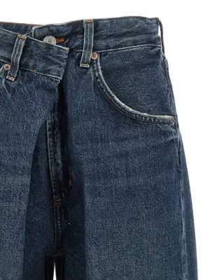 'Vana Fold' jeans Woman AGOLDE Blue