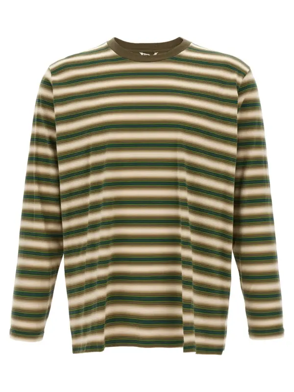 Striped t-shirt AURALEE Multicolor