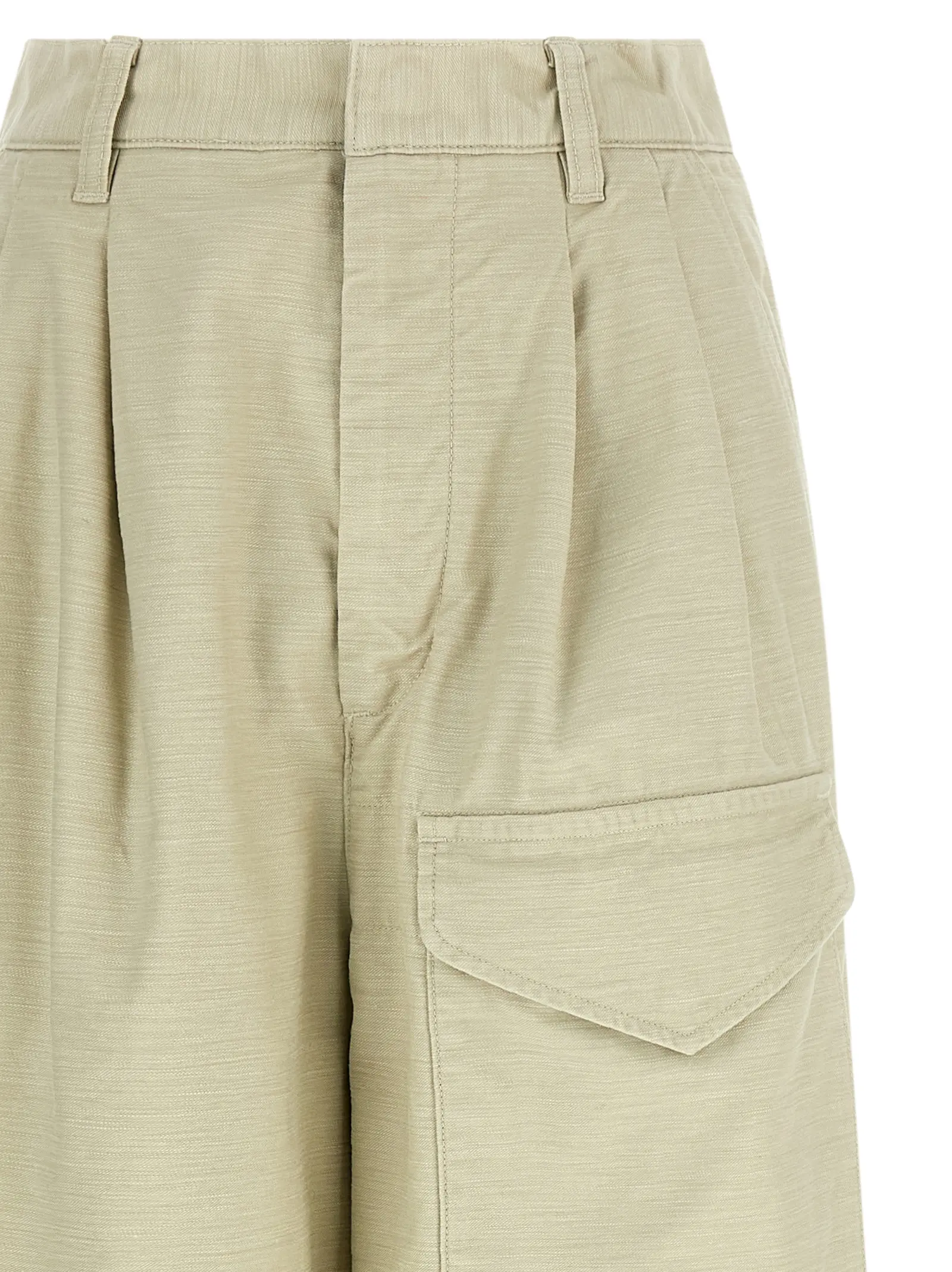 Штани Cargo Auralee Бежеві 3 Cargo pants Woman AURALEE Beige