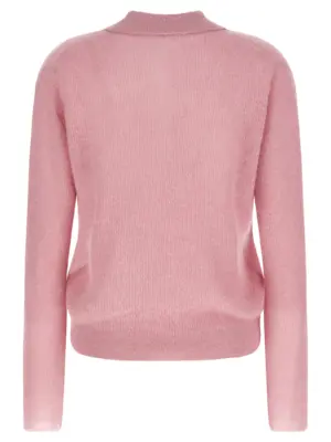 Tam yarn polo shirt A25AP05AKPINK AURALEE Pink