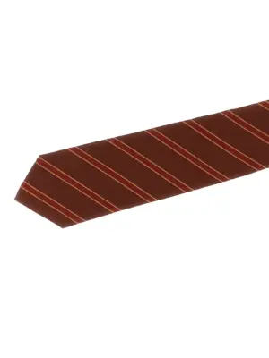 Striped tie Man AURALEE Bordeaux