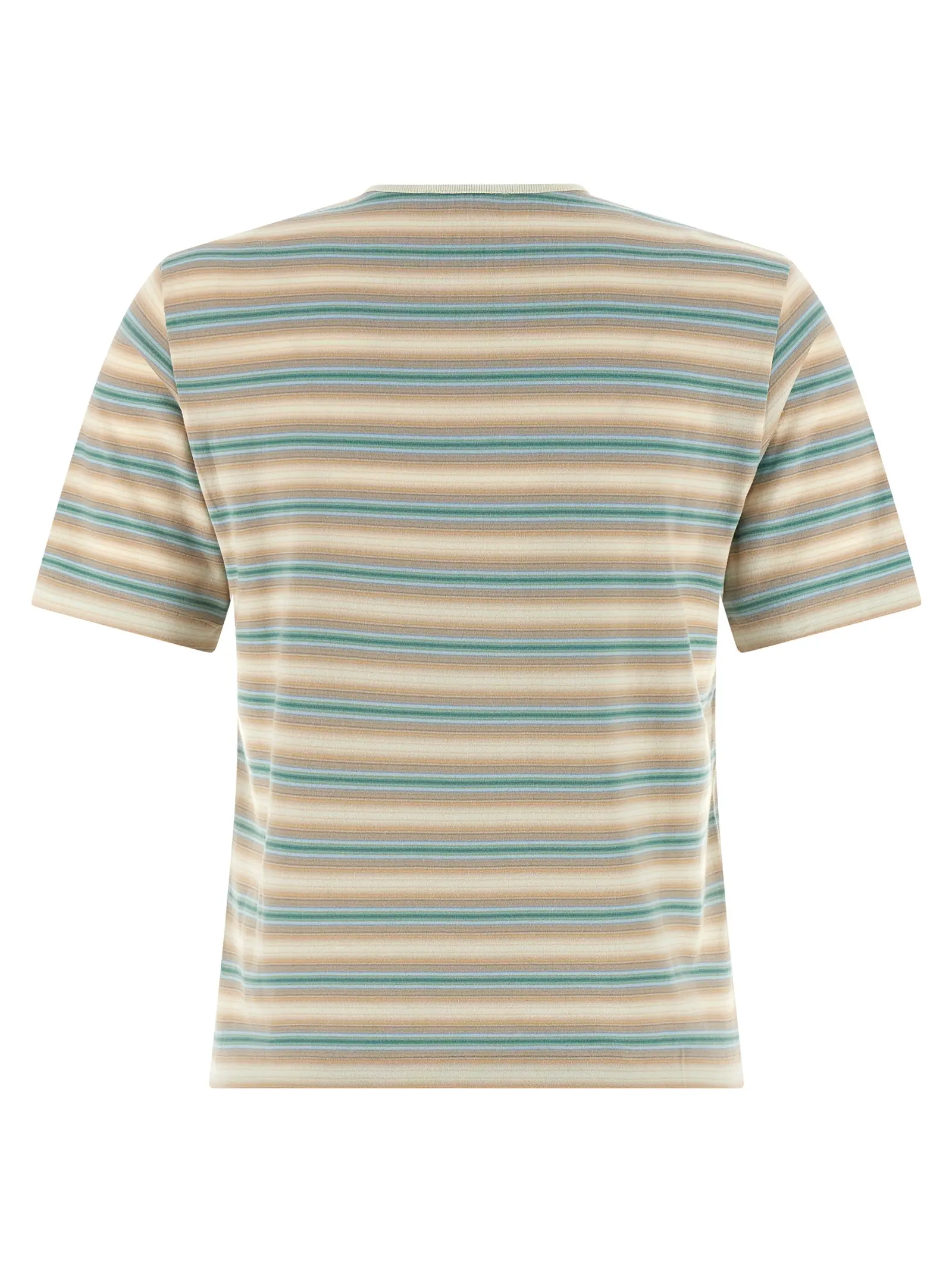 Футболка Auralee Striped Багатокольорова 2 Striped t-shirt A25AT04GJFADEBLUESTRIPE AURALEE Multicolor