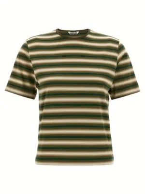 Striped t-shirt AURALEE Multicolor
