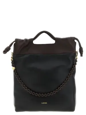 'Flamenco Purse' shopping bag LOEWE Black