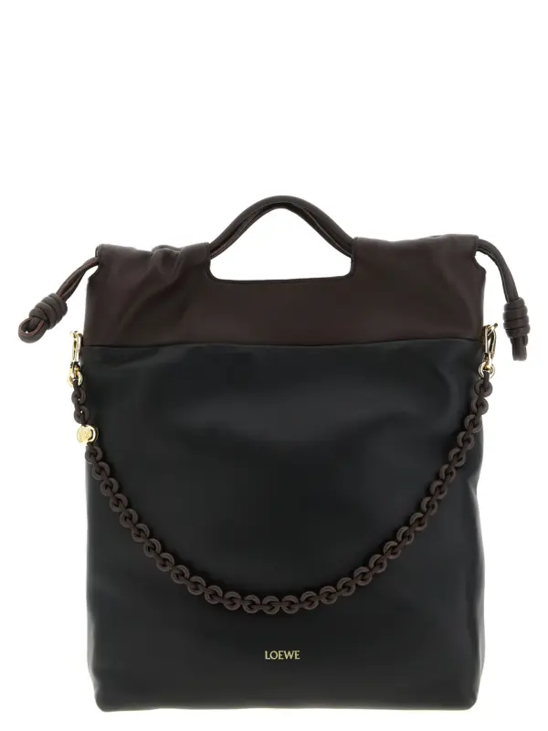 'Flamenco Purse' shopping bag LOEWE Black