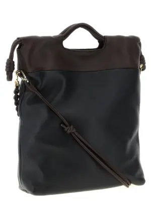 'Flamenco Purse' shopping bag A411FIOX040020 LOEWE Black