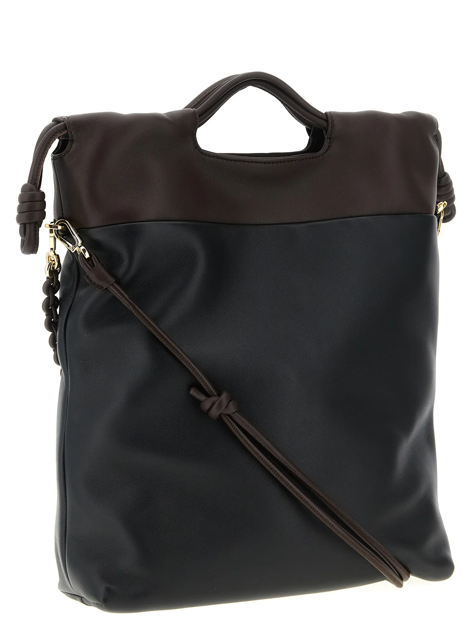 Сумка шопер Flamenco Purse Loewe Чорна 2 'Flamenco Purse' shopping bag A411FIOX040020 LOEWE Black