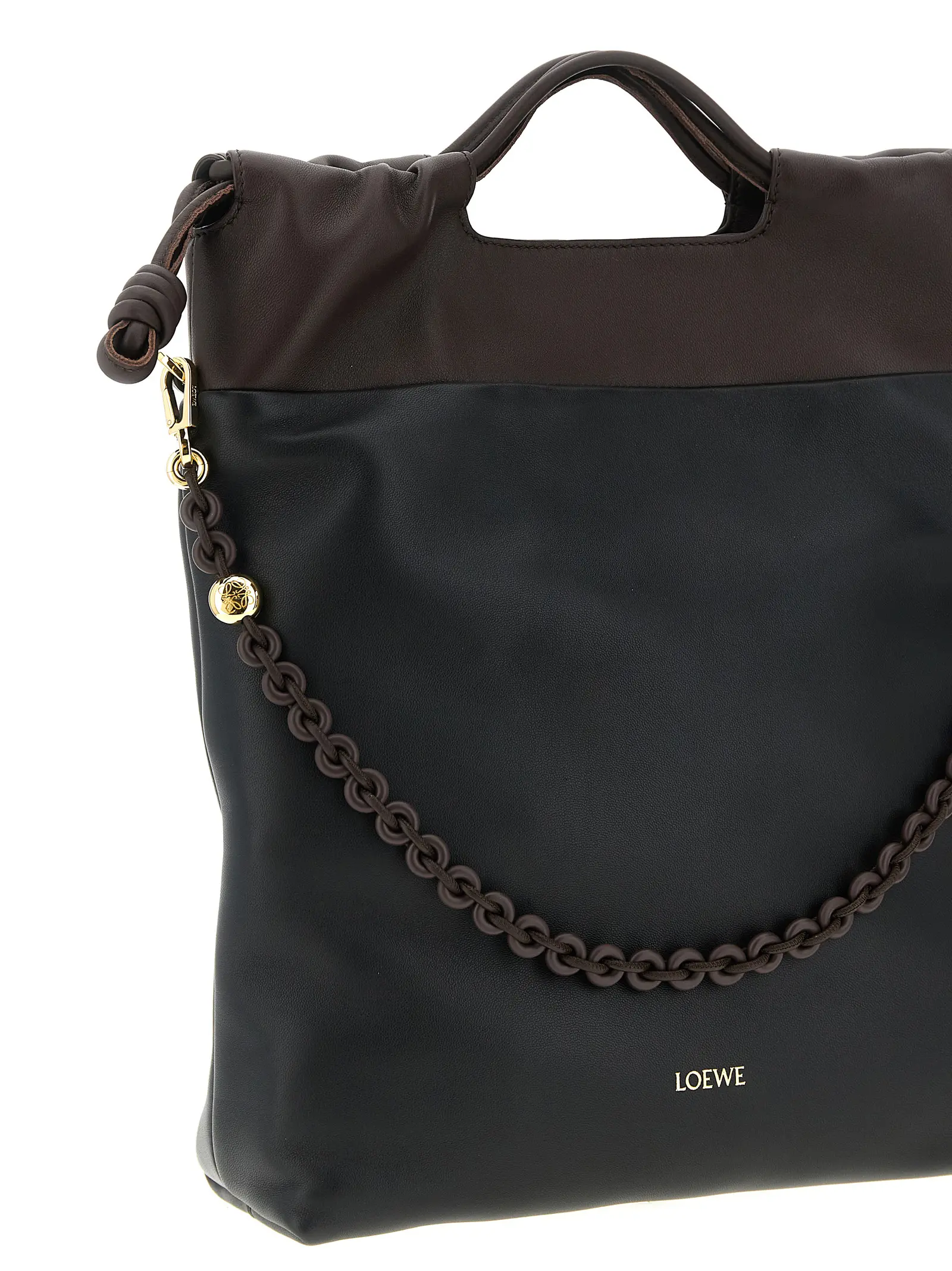 Сумка шопер Flamenco Purse Loewe Чорна 3 'Flamenco Purse' shopping bag Woman LOEWE Black