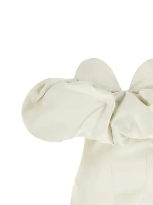 Off-the-shoulder dress Woman ELISABETTA FRANCHI White