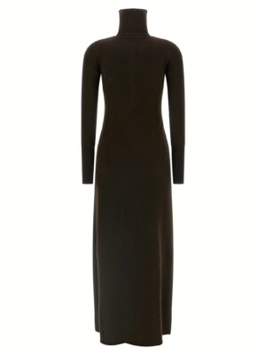 High neck dress ACK657YAX925KB650 TOM FORD Brown