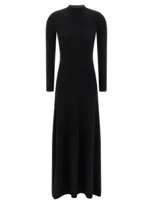 Cashmere and silk dress TOM FORD Black