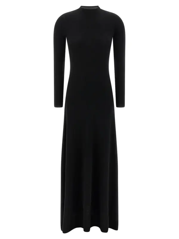 Cashmere and silk dress TOM FORD Black