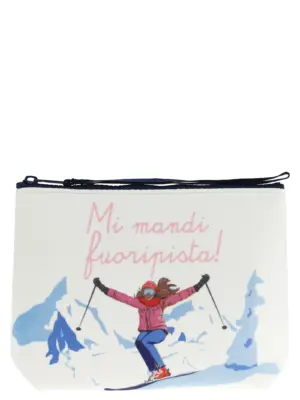 'Aline' clutch MC2 SAINT BARTH White