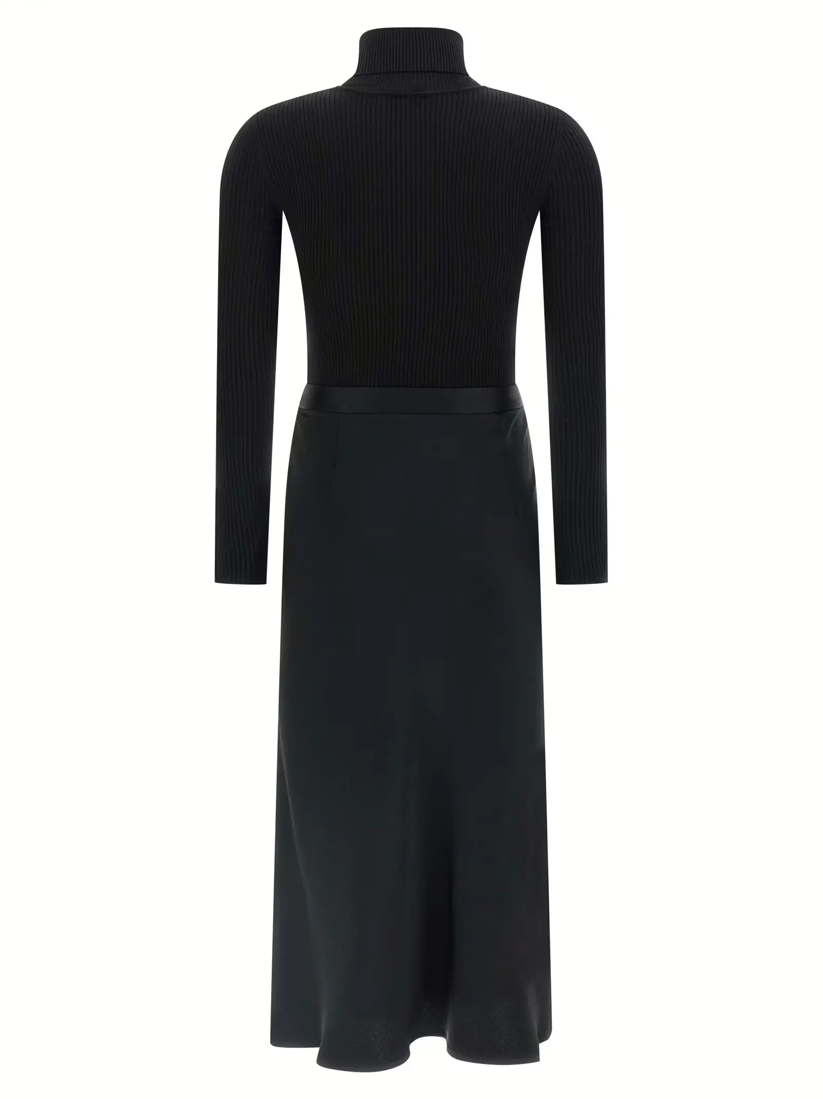 Сукня гольф Elisabetta Franchi Чорна 2 Turtleneck dress AM06B56E2110 ELISABETTA FRANCHI Black