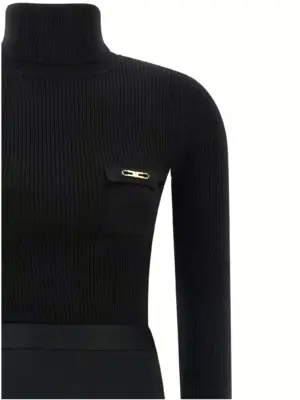 Turtleneck dress Woman ELISABETTA FRANCHI Black