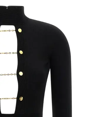 'Red Carpet' dress Woman ELISABETTA FRANCHI Black