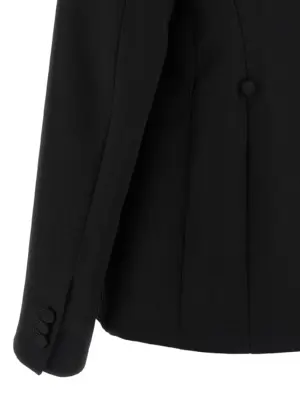 'Sveva' blazer 100% virgin wool ARMARIUM Black