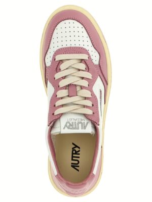 'Medalist Low' sneakers 100% goat leather (Capra Hircus Hircus) AUTRY Pink