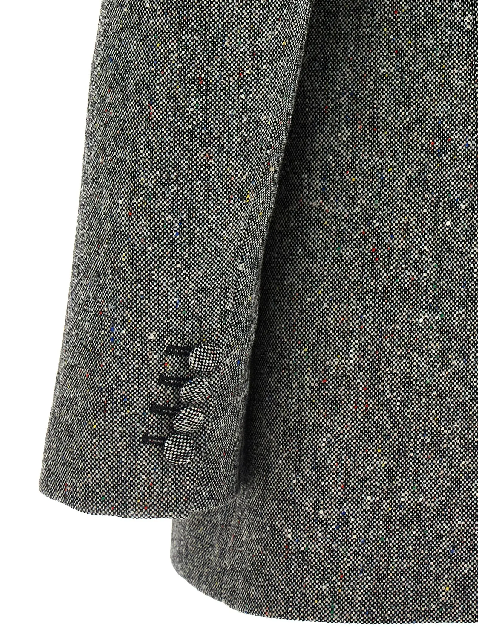 Піджак Valentino Garavani Double-breasted Сірий 4 Valentino Garavani double-breasted blazer 85% virgin wool