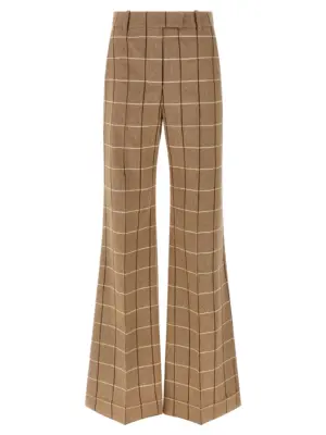 ValentinoGaravani Wool pants with window pattern VALENTINO GARAVANI Beige
