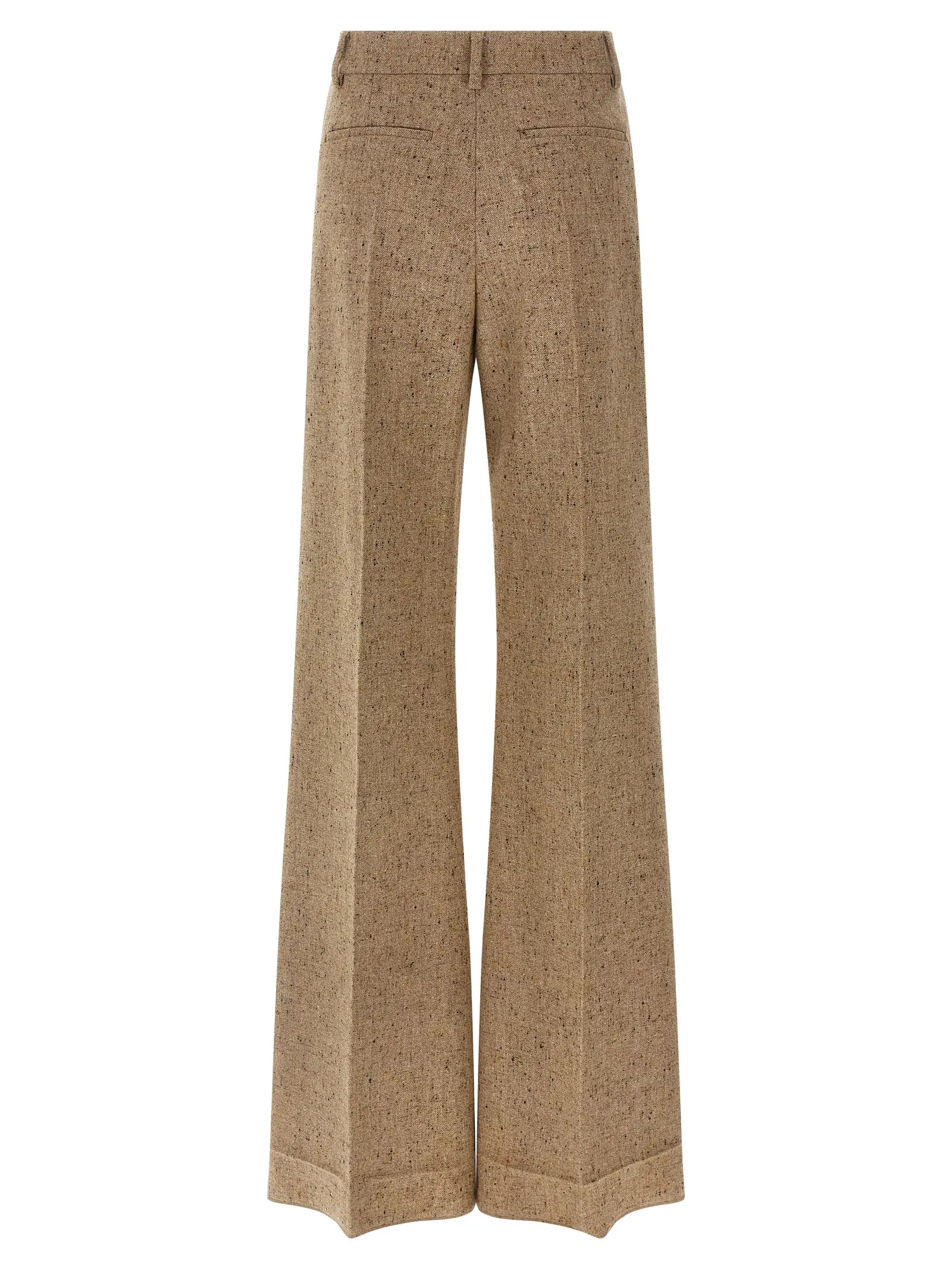 Штани Valentino Garavani з ґудзиком Natte Valentino Garavani Бежеві 2 Valentino Garavani pants with Natte' button B0RB6S09RTE83 VALENTINO GARAVANI Beige