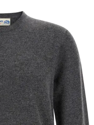 Crewneck sweater Man BALLANTYNE Gray