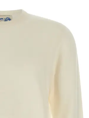 Crewneck sweater Man BALLANTYNE White