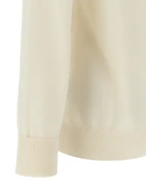 Crewneck sweater 100% cashmere BALLANTYNE White