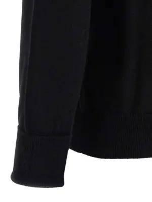 Crewneck sweater 100% cashmere BALLANTYNE Black