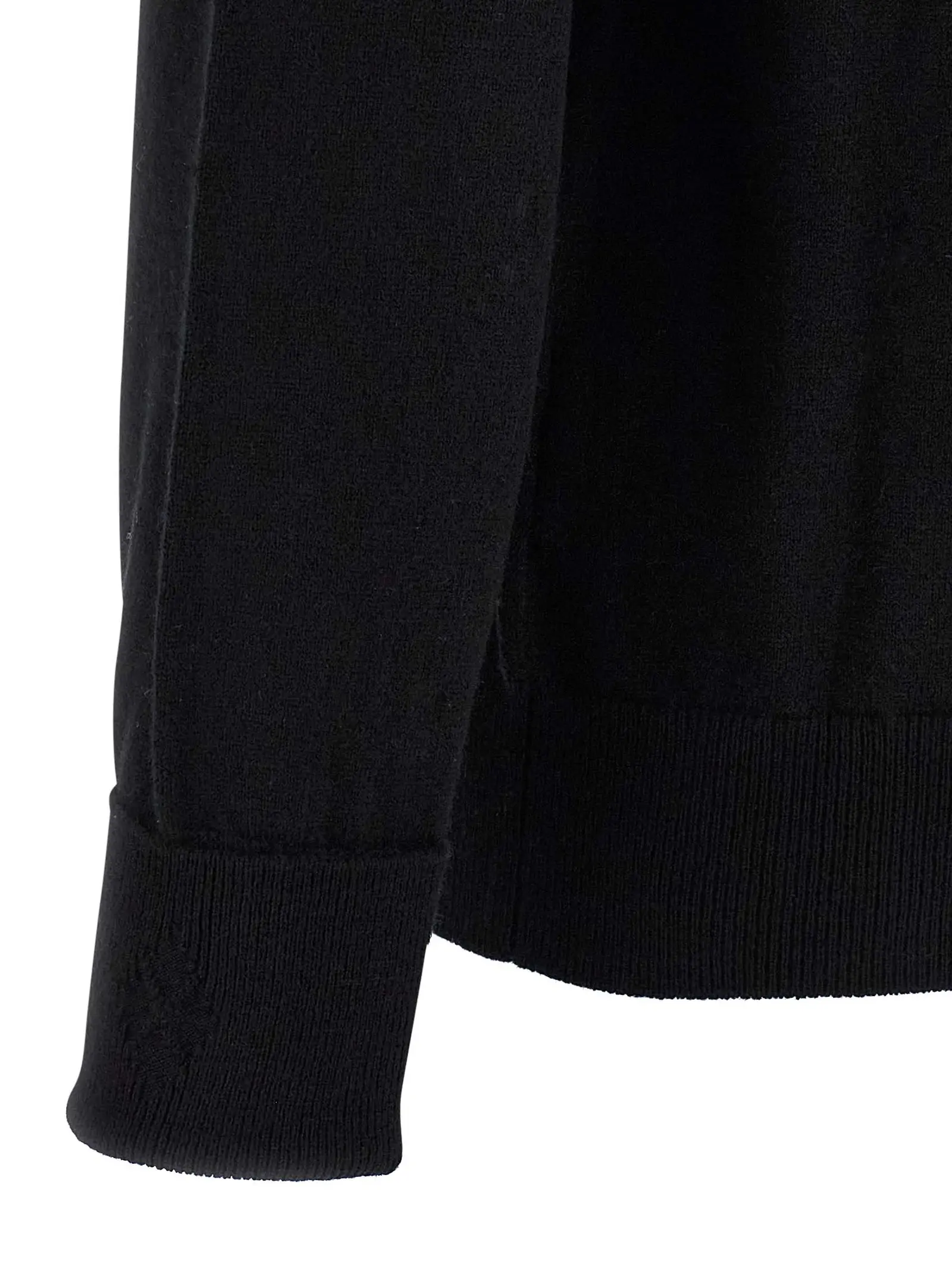 Светр Ballantyne Crewneck Чорний 4 Crewneck sweater 100% cashmere BALLANTYNE Black