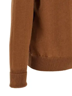 Argyle sweater 100% cashmere BALLANTYNE Brown